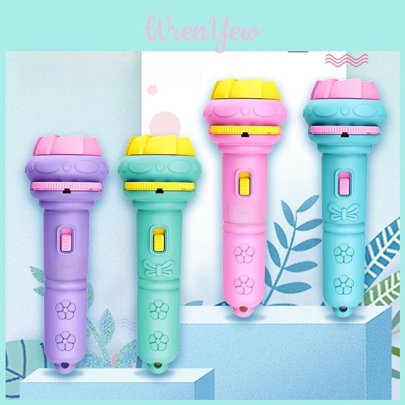 Childrens Cartoon Projector Flashlight With Light Up And Educational Features For Baby Learning And Play