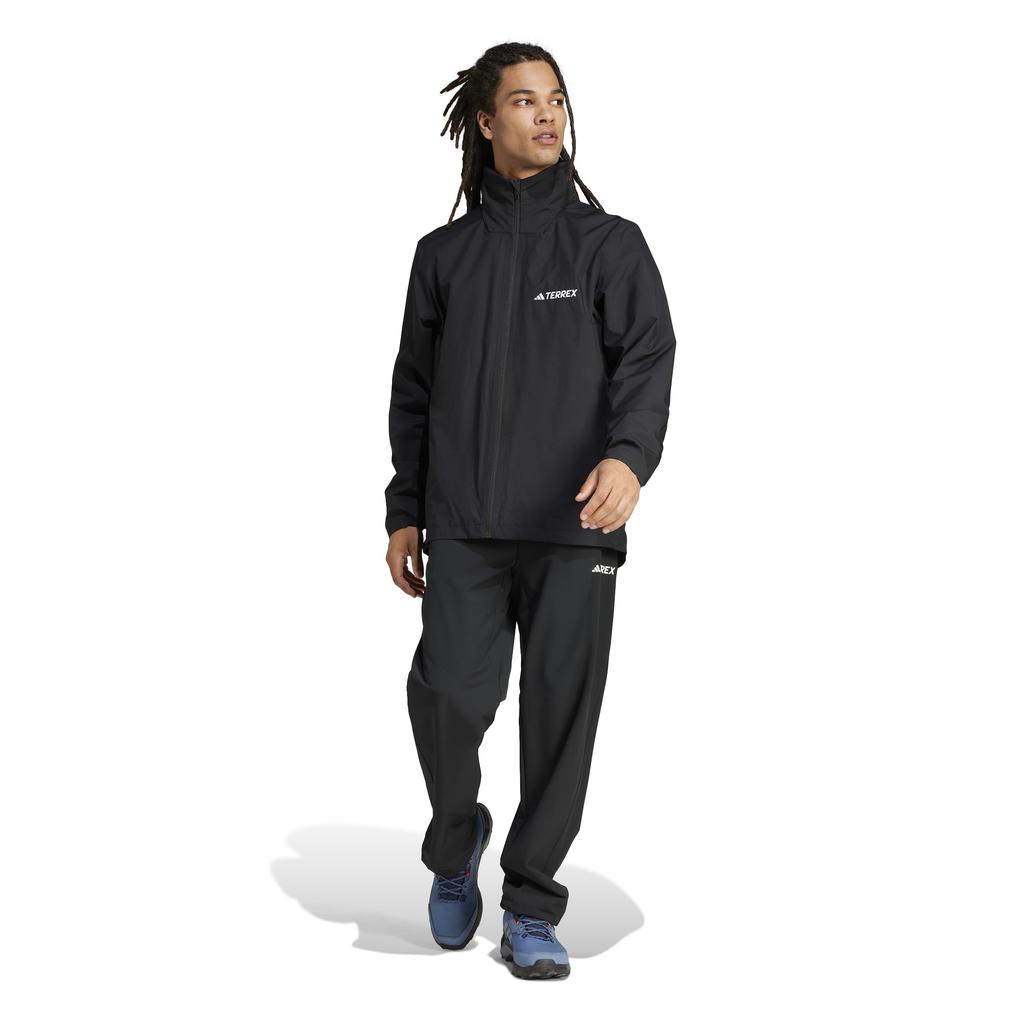 Adidas Hardshell MT Essentials 2L R Black Jacket, Men's, (JM8692)