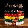 Twelve Zodiac Signs and Eight Trigrams Bracelet Five Elements Zodiac Buddha Rat, Ox, Horse, Dragon, Chicken, Rabbit, Tiger, Snake, Dog, Pig, Sheep