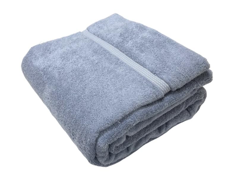 Towel Blue Sleep Gentle On the Washable Ultra-absorbent Blanket, Single, [My Pillow, Specialist] Thick, 100% Cotton, Absorbent, Moisture-Wicking,
