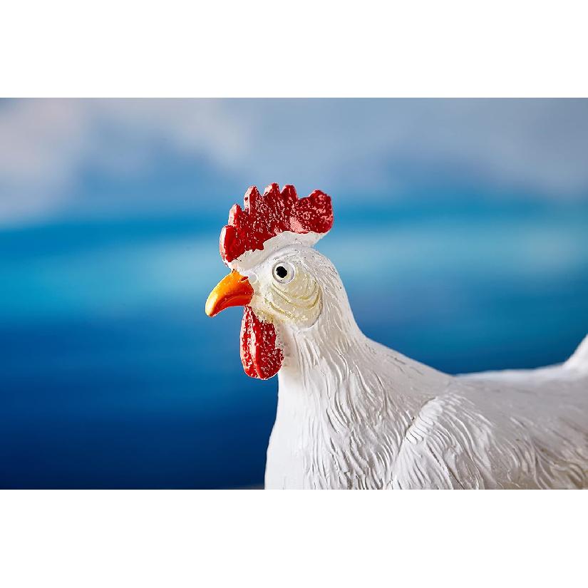 3D LED Hen Night Light with USB, Resin Egg Lamp in Gift Box, Funny Chicken Table Lamp for Easter, Christmas, Birthdays