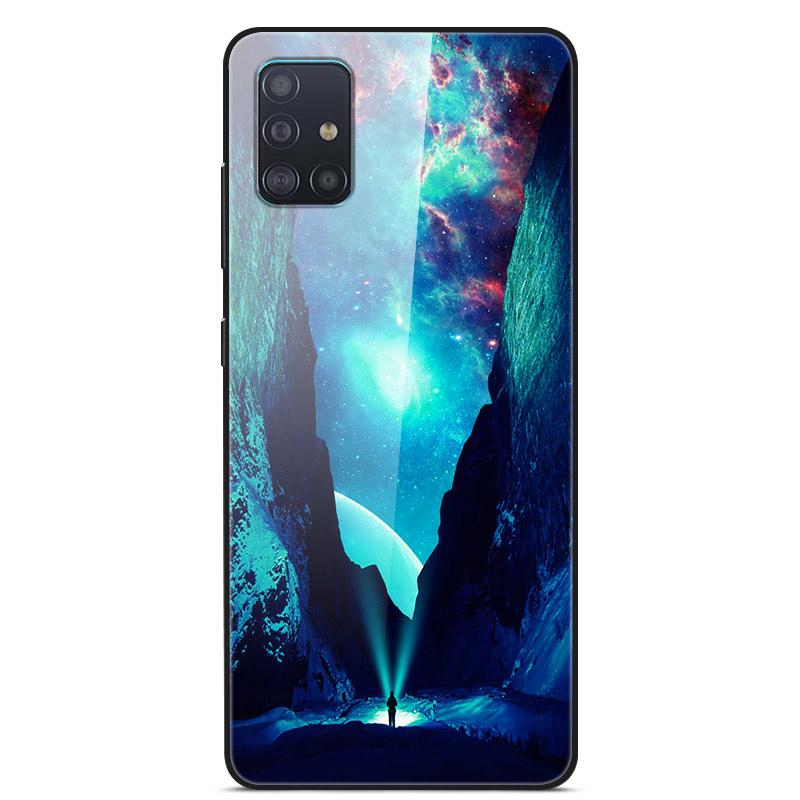 Glass Case For Samsung Galaxy A71 A51 Case A 71 Glass Back Cover For Samsung A51 A31 A71 Case A 51 For Samsung M31s M51 A31 Case