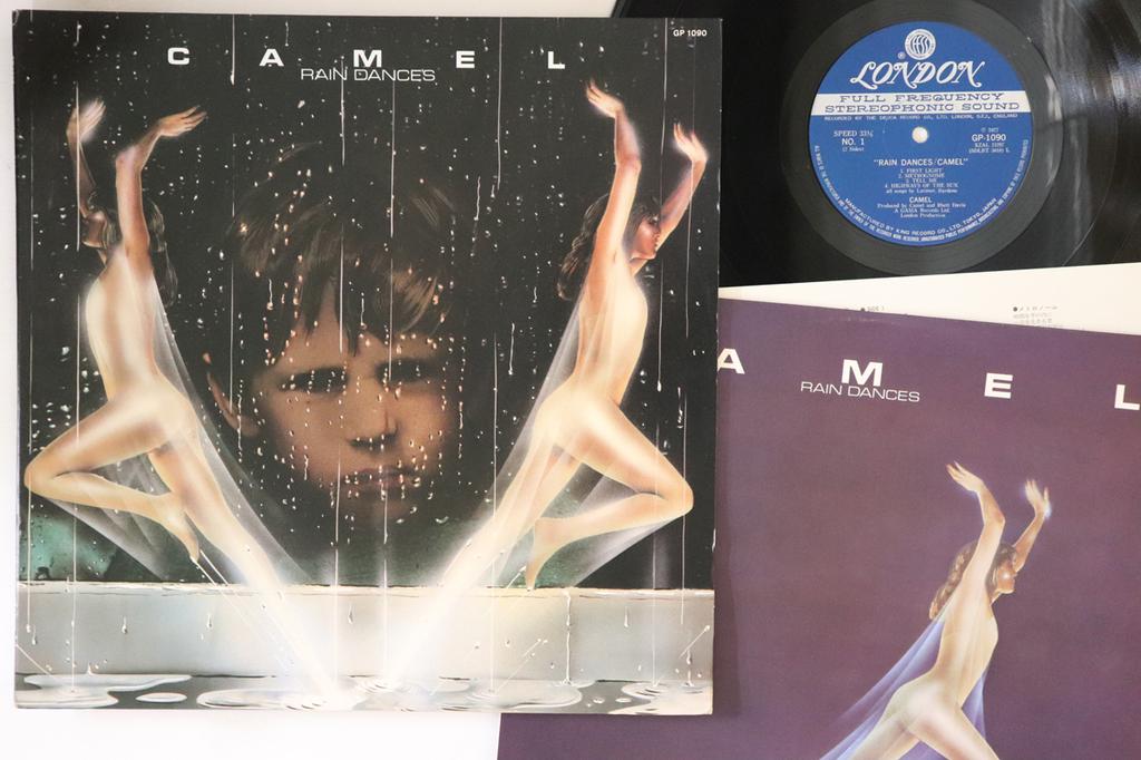 LP Record CAMEL - Rain Dances GP1090 LONDON 1977 Japan Rock Used