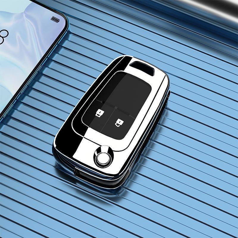 Chevrolet Sail 3 Key Case, Protective Shell, Fits 2015-2018 Models for Men and Women