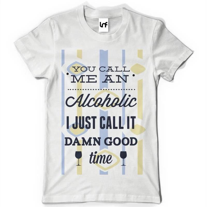 Damn Good Time Graphic Tee Unisex White TShirt (Sb056) S