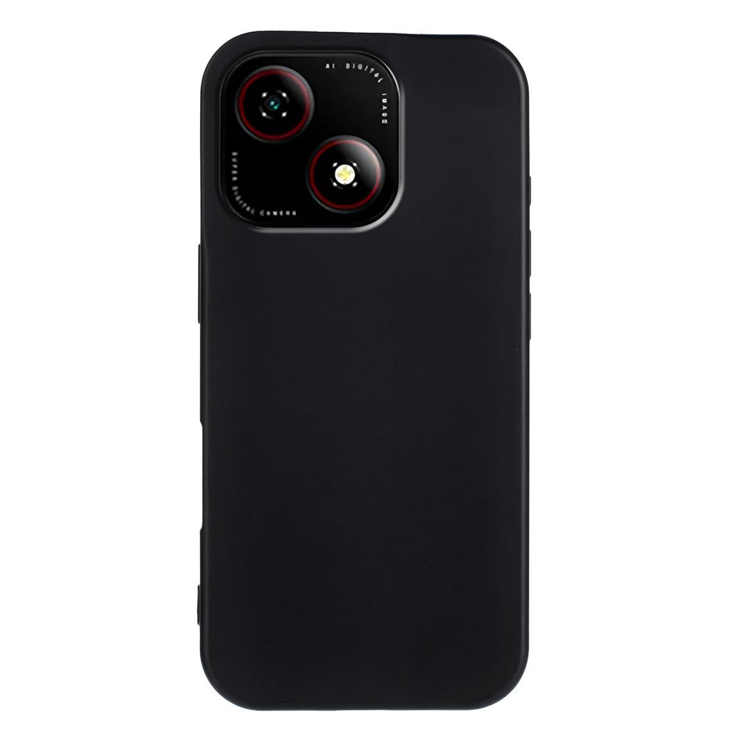 For ZTE Blade A35e TPU Case Soft Matte Anti-fingerprint Phone Back Cover