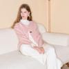 Sancai Women's 100% Lamb Wool Double-faced Short Winter Coat