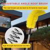 Gutter Cleaning Brush Roofing Tool Easy Remove Telescopic Extendable Pole Roof Drain Sink Filter Brush Sewer Brush