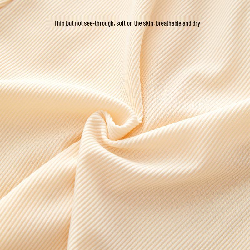 New Ice Silk High Waist Loose Home Pants - Summer Plus Size Three-Point Base Layer Sleepwear