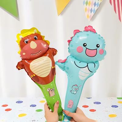 36 Cartoon Handheld Aluminum Foil Balloons, 20.08 Inches High, Diverse Styles, Suitable for Holiday Gatherings, Event Gifts, Etc