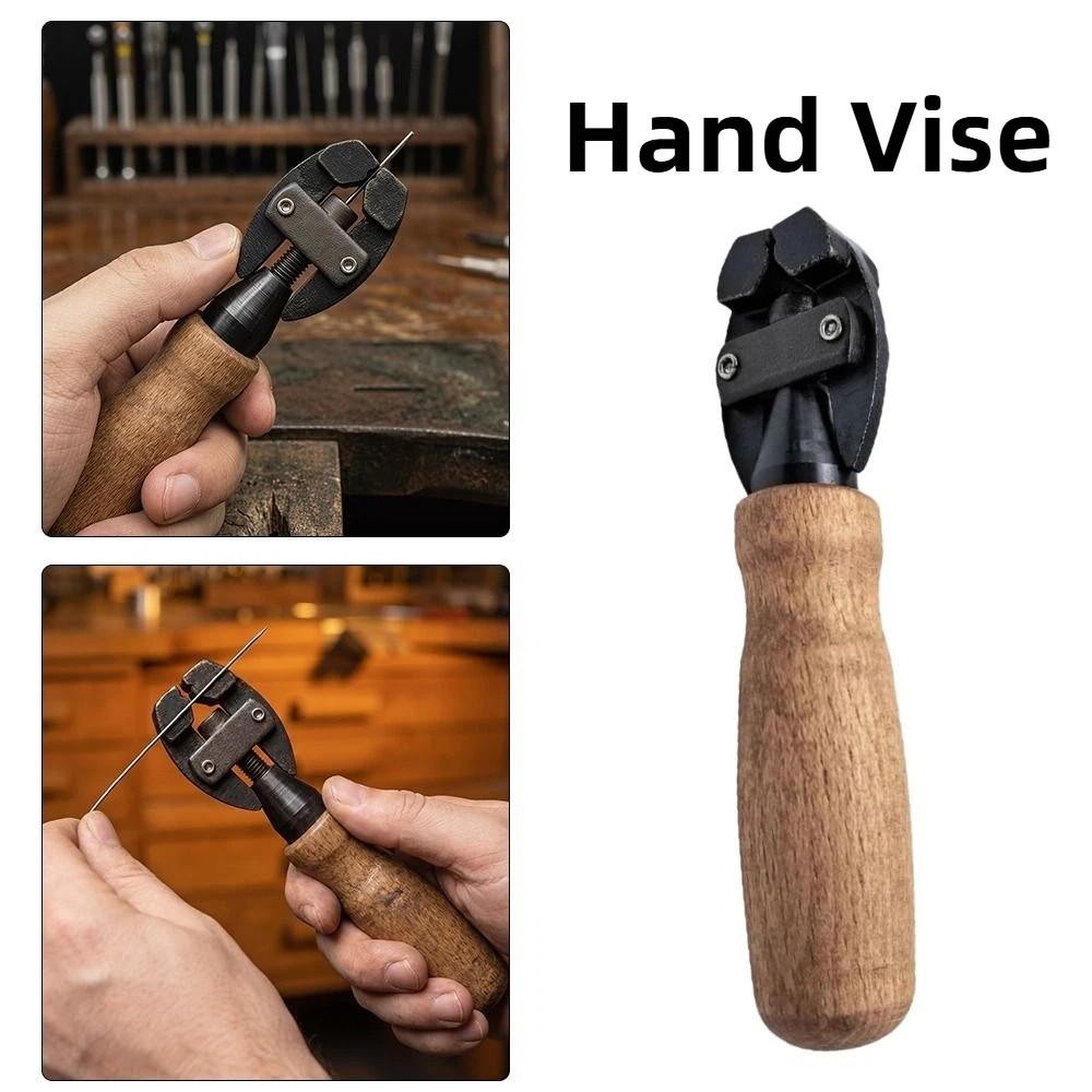 Non Slip Hand Vise High Carbon Steel Metal Forming Tool Clamping Tool  Industrial Craftsmanship