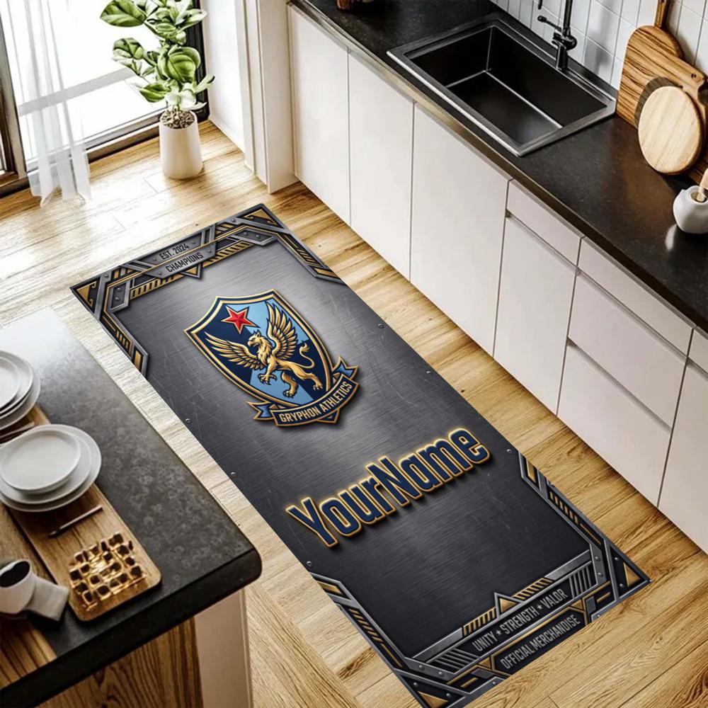 Excellence Customize Your Name Kitchen Rug Runner Rug Laundry Mat Hallway Entryway The Best Gift Choice