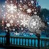 Halloween Projector Light Rotating Snow Falling Projector Lamp Waterproof Easy Installation Indoor Outdoor Holiday Night Light Projector