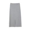 LAP Slim Cotton Split Long Skirt As2ws421