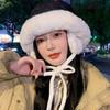 with Earmuff Ear Protection Hat Korean Stye Women Fisherman Cap Winter Plush Bucket Hat  Outdoor
