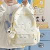 Schoolbag High-value Schoolbag Female Star Printed Backpack Student Schoolbag Large Capacity Lightweight Versatile Backpack