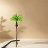 5Pcs Plastic Palm Tree Model Stereoscopic Artificial Coconut Palm Tree Miniature Craft Coconut Palm Ornaments Desktop Decoration