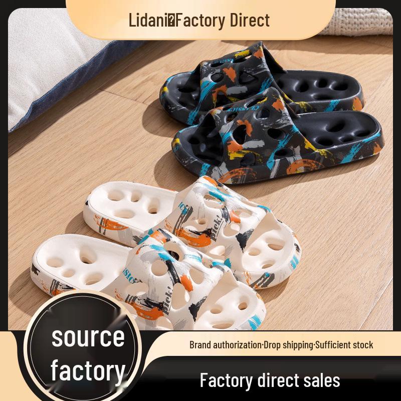 

2025 Non-Slip Leakproof Shower Slippers for Men & Women 42-43