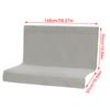 1PC Heavy-Duty 600D Oxford Fabric Swing Seat Replacement Waterproof Replaceable Swing Cover with UV Resistance