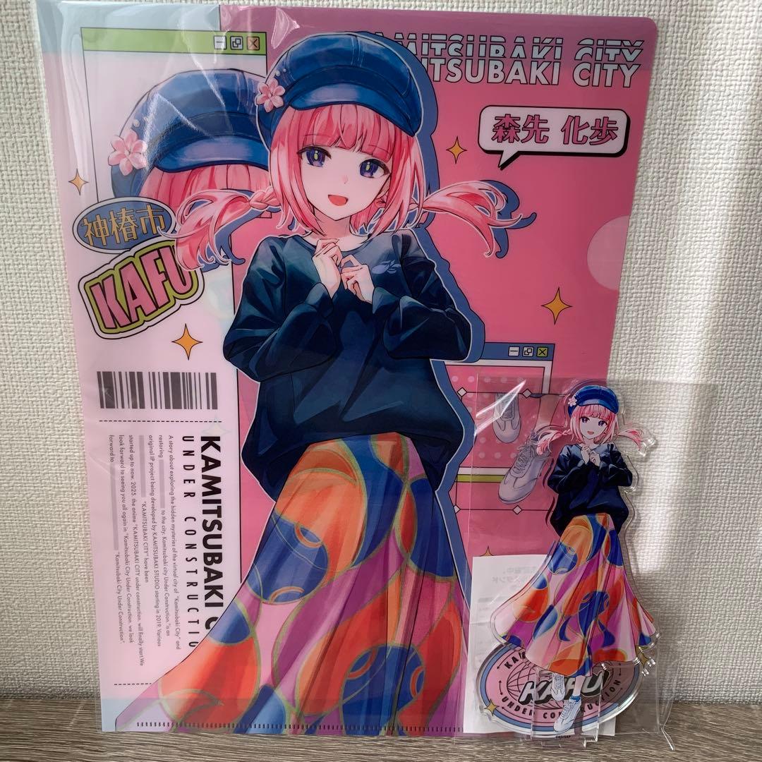 

[USED] Kamitsubaki City Under Construction Kamitsubaki Morisaki Kaho Sacred Land Journey Acrylic Stand Clear File
