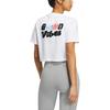 adidas T-shirt Sportiva Girocollo Manica Corta Originals Donna Top Bianco HP0091