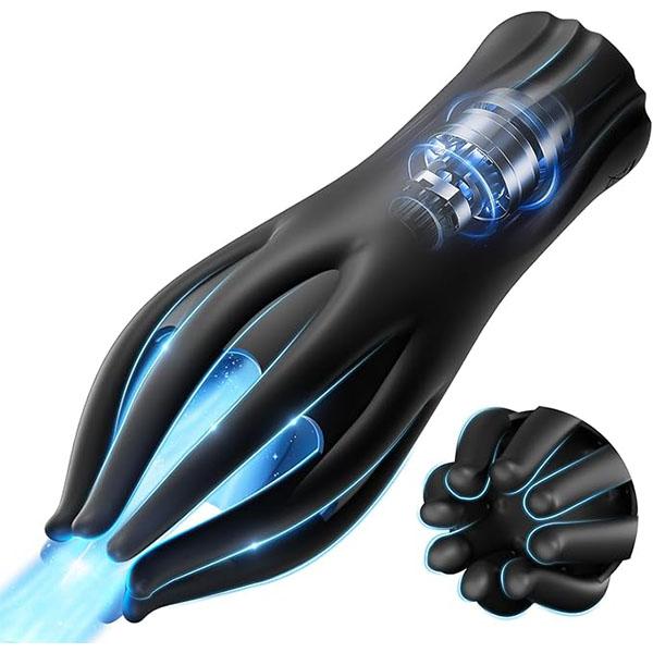 Male Glans Stimulate Massager 10 Modes Penis Delay Trainer Vibrator Masturbator Automatic Oral Climax Sex Toy For Men
