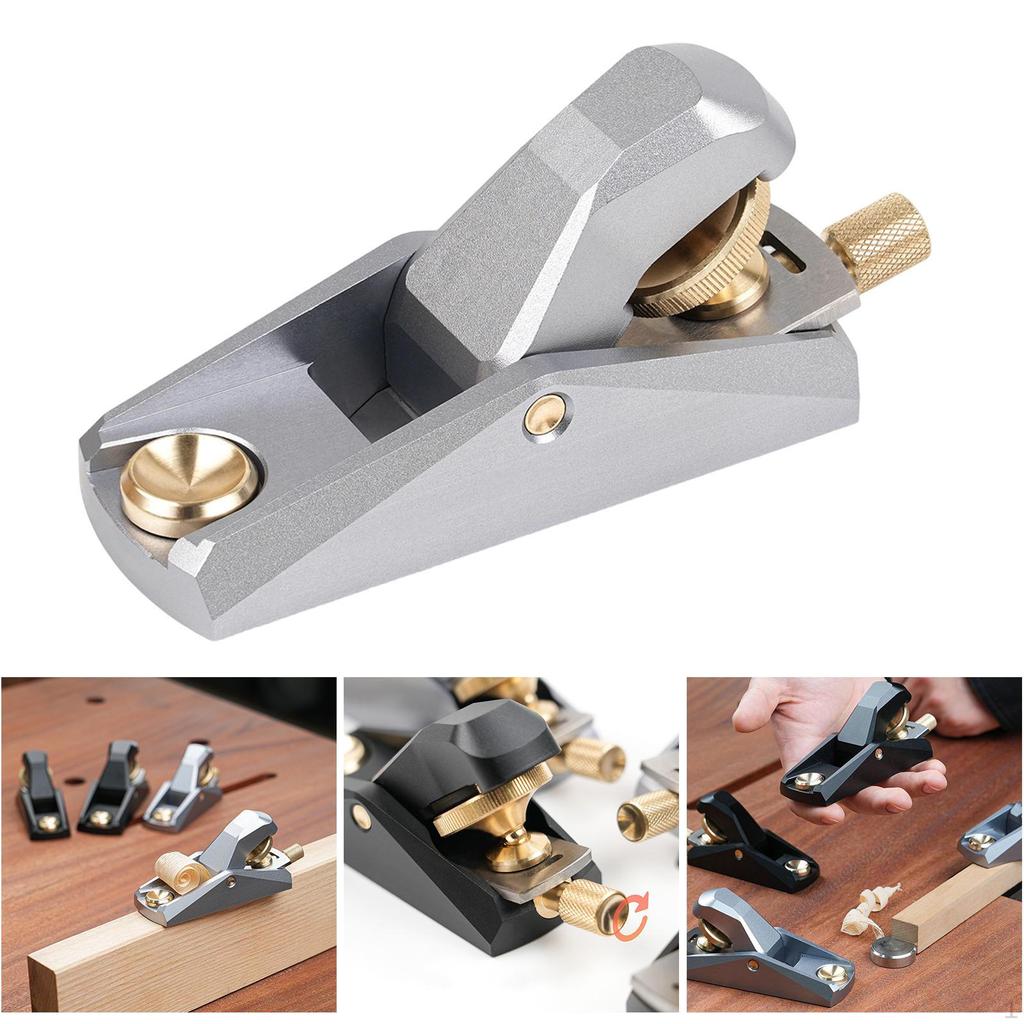 Block Plane Accessory Made of Aluminum Alloy, Lightweight, Professional, Portable, Wood Plane,