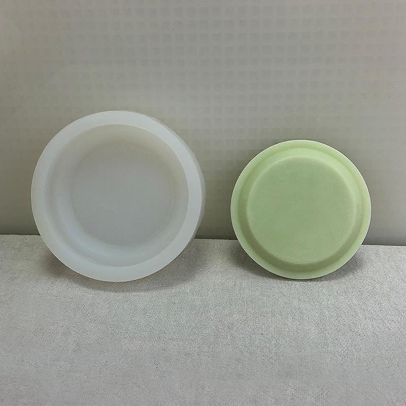 DIY Casting Mold Cylinder Candle Mold Cylinder Silicone Crafts 3D Geometric Mold