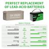 DATOUBOSS EU Lager 12V 100Ah 200Ah 300Ah AKKU Lifepo4 Lithium-Ionen-Batterie Deep Cycle für Solaranlagen 12 Volt Batterien