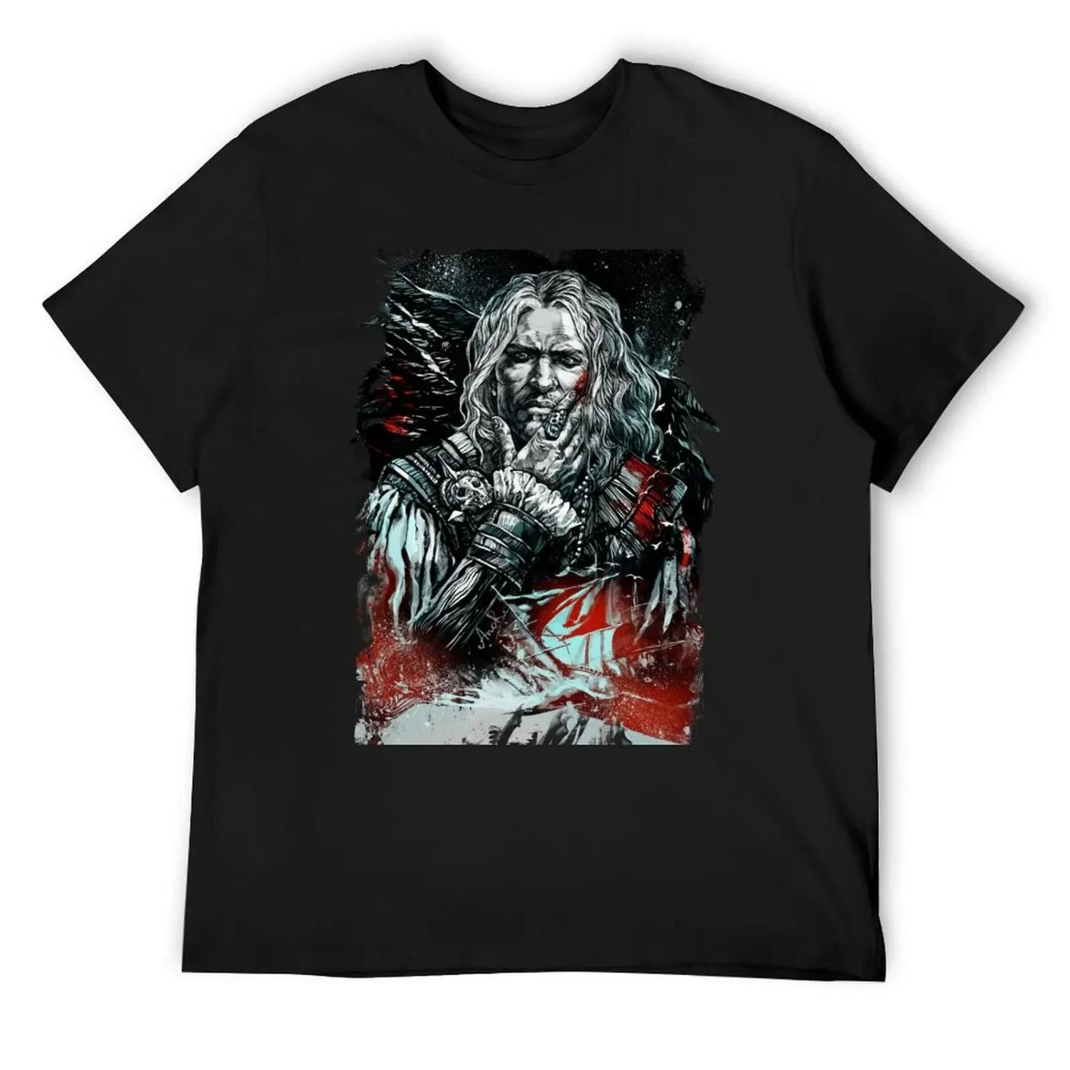 

Edward Kenway - AC Black flag T-Shirt customs summer 2025 sports fans Men s t-shirt XXXXXL чорний