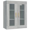 VidaXL Armoire murale suspendue Sonoma gris 69,5x34x90 cm 817388