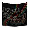 Psychedelic Sunset Tapestry  Vibrant Art for Living Room  Boho Style Enhance Your Space with Colorful and Inspirational Vibes