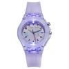 Silicone Durable Children's Quartz Watch with Light, Digital Display