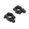 Handlebar Mirror Mount Clamp Aluminum Handlebar Rearview Side Mirrors Adapter Holder Clamp   for   Motorcycle Scooter, 2 Pcs 10mmCelsius