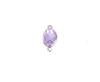 10pcs Crystal Glass Oval Shape Charms Connectors for Jewelry Earrings Bracelet Necklace Pendant Making Findings DIY Accessories