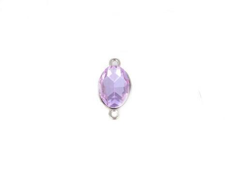 10pcs Crystal Glass Oval Shape Charms Connectors for Jewelry Earrings Bracelet Necklace Pendant Making Findings DIY Accessories