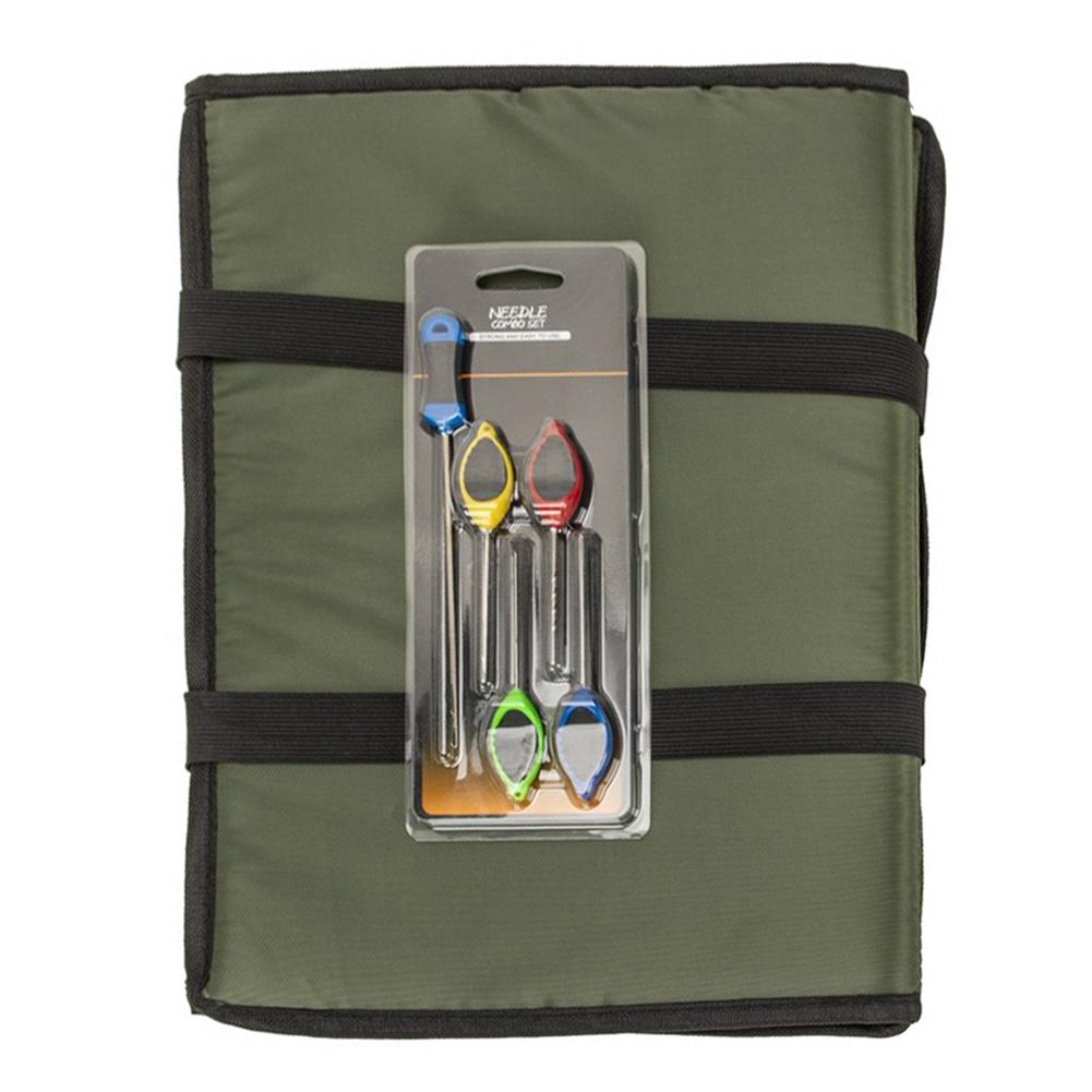 Fishing Unhooking Mat Foldable Fishing Cushion Multi-Function Carp Fishing Hair Rigs Kit Lure Making Tool for Carp Fishing