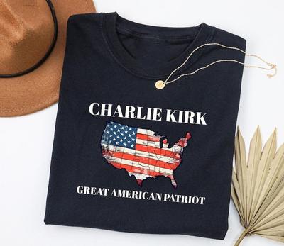 New Pray For Charlie Kirk Gift For Fans Unisex S-5Xl Shirt Ss2463