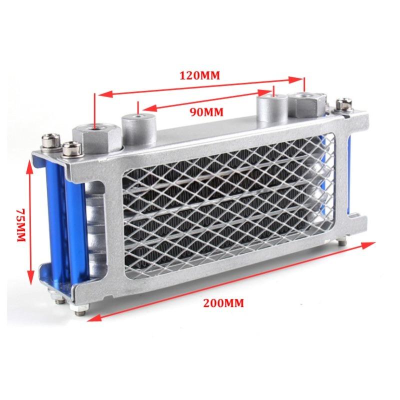 Motorcycle Oil Cooling Cooler Radiator Oil Cooler  For 50 70 90 110 125 140cc Dirt Bike Bike DAX Pocket Bike ATV Motor