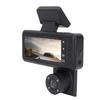 3 Channel Dash Cam 1080P HD Front Rear Inside Driving Recorder with 2.7in HD Screen 170 Degrees  Wide Angle Night Mode