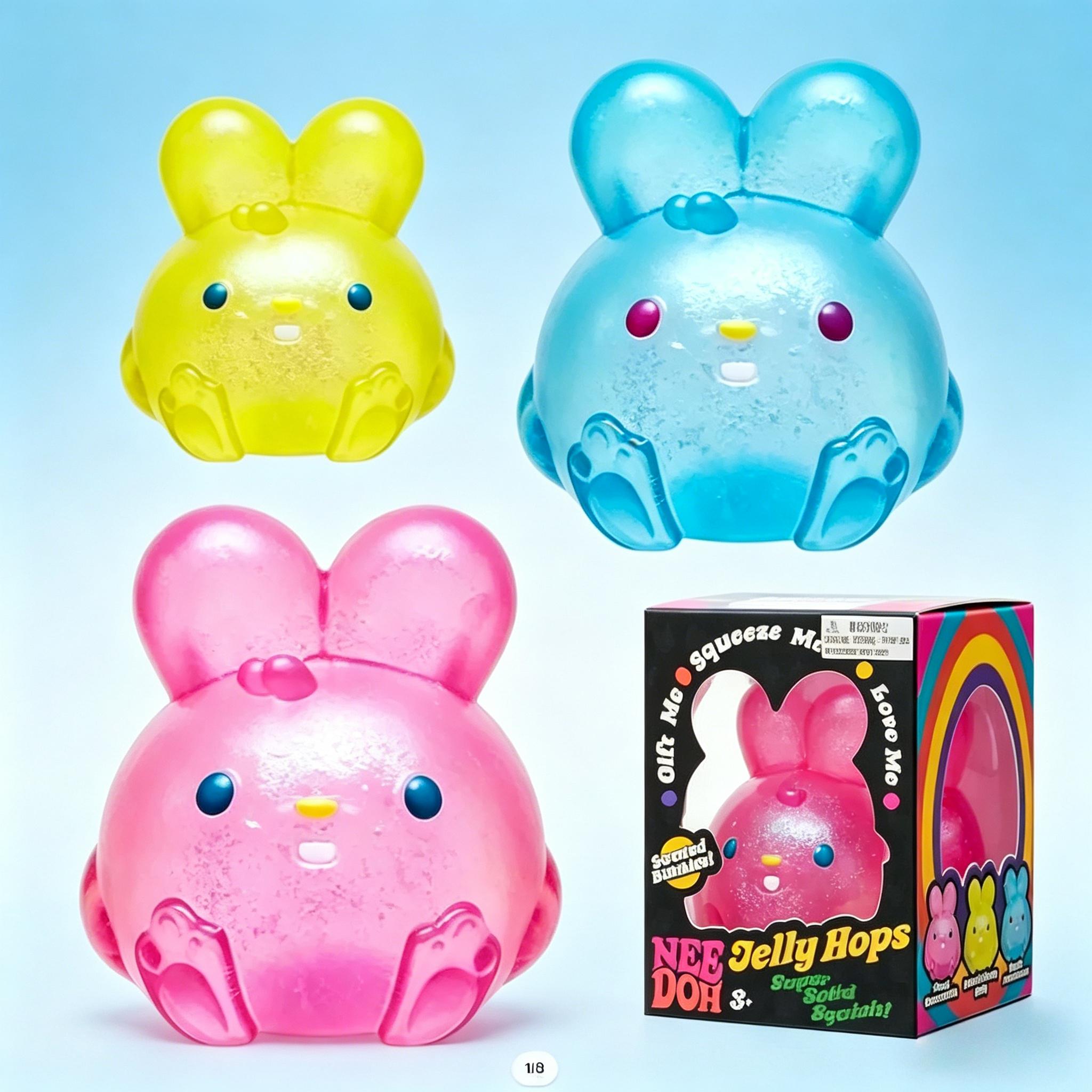 Activating Toys Schylling Needoh Nice Cube Sensory Fidget Toy, Squishy Stress Relief Cube For Adhd Anxiety Focus Support Gift