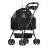Foldable Pet Stroller for Small Dogs and Cats Portable Dog Cart for Teddy Dogs and Kittens Outdoor Use Wholesale