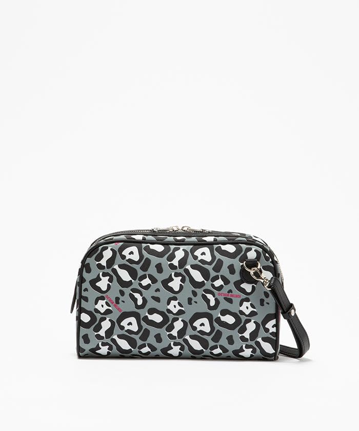 Hunting World Cosmetic Bag 7431TRL Tradition Leopard Print Gray