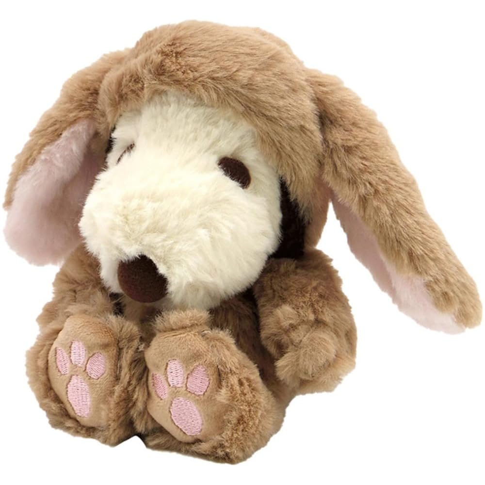 Nakajima Corporation FUWAKUTA SN Lop-Eared Bunny Plush Toy Brown 166890-22