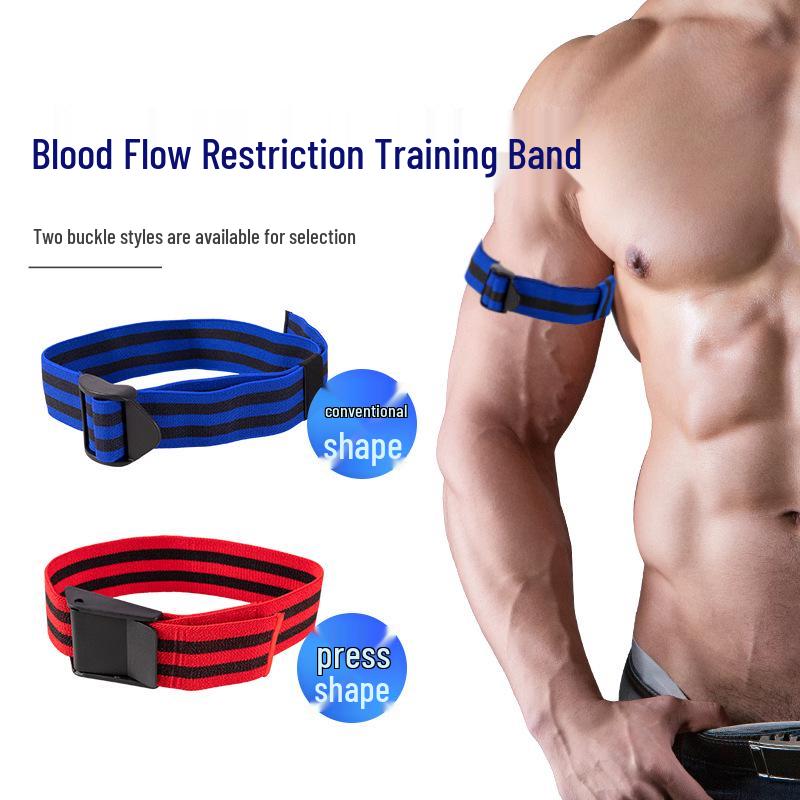 High Elastic Adjustable Tourniquet Band for Blood Flow Restriction Training - Arm & Thigh Fitness
