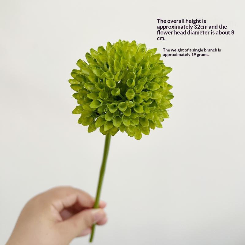 Artificial Flowers Arrangement Pom Dianthus Stems Realistic Fake For Home Office Wedding Vase Decoration