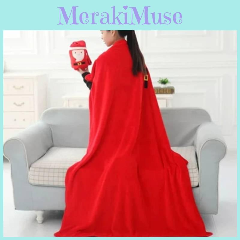 Snowman Plush Throw Blanket For Kids With Lightweight Fiber For Spring And Autumn Use