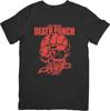 Five Finger Death Punch Musik Passform für Männer Frauen Qualitäts Baumwolle T-Shirt Schwarz
