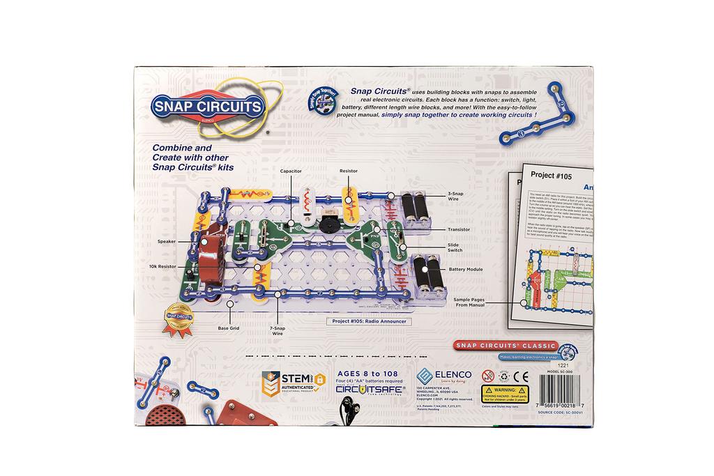 Snap Circuits Snap Circuits Jr. SC-300 (Used)
