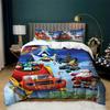 Blaze and the Monster Duvet Cover Pillowcase M/Monster Mach/ines Bedding Set Youth adults Girl Boys Bedroom Decoration Large Siz